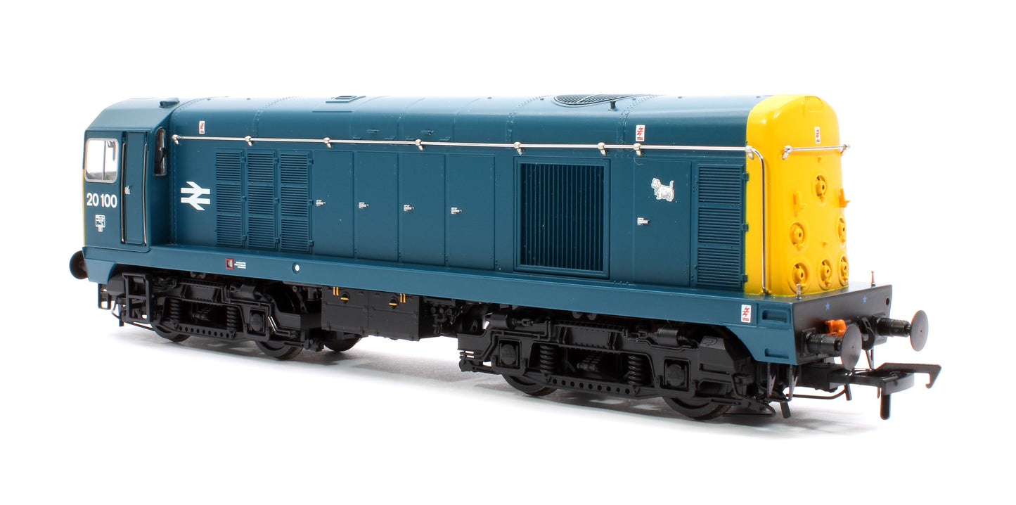 Class 20/0 Disc Headcode 20100 BR Blue Diesel Locomotive