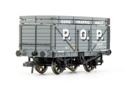 Pre-Owned 7 Plank Wagon With Coke Rail 'P.O.P.'