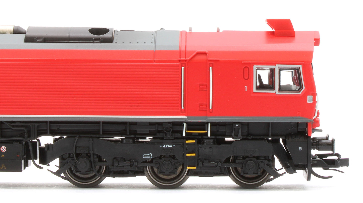 HN9070 Class 77 DB AG Red Livery Ep.VI Diesel-Electric Locomotive