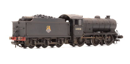 Pre-Owned J39 '64838' BR Black Early Crest Stepped Tender Steam Locomotive - Custom Weathered