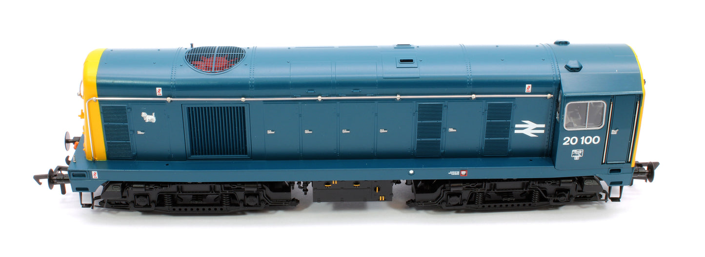 Class 20/0 Disc Headcode 20100 BR Blue Diesel Locomotive - Sound Fitted