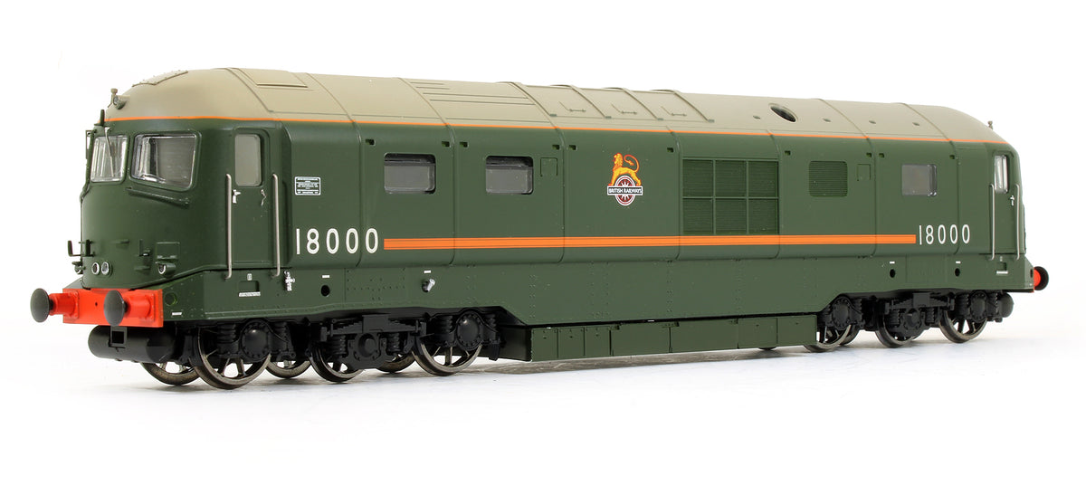 Pre-Owned BR Gas Turbine 18000 Class Locomotive BR Green Early Crest