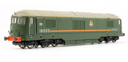 Pre-Owned BR Gas Turbine 18000 Class Locomotive BR Green Early Crest
