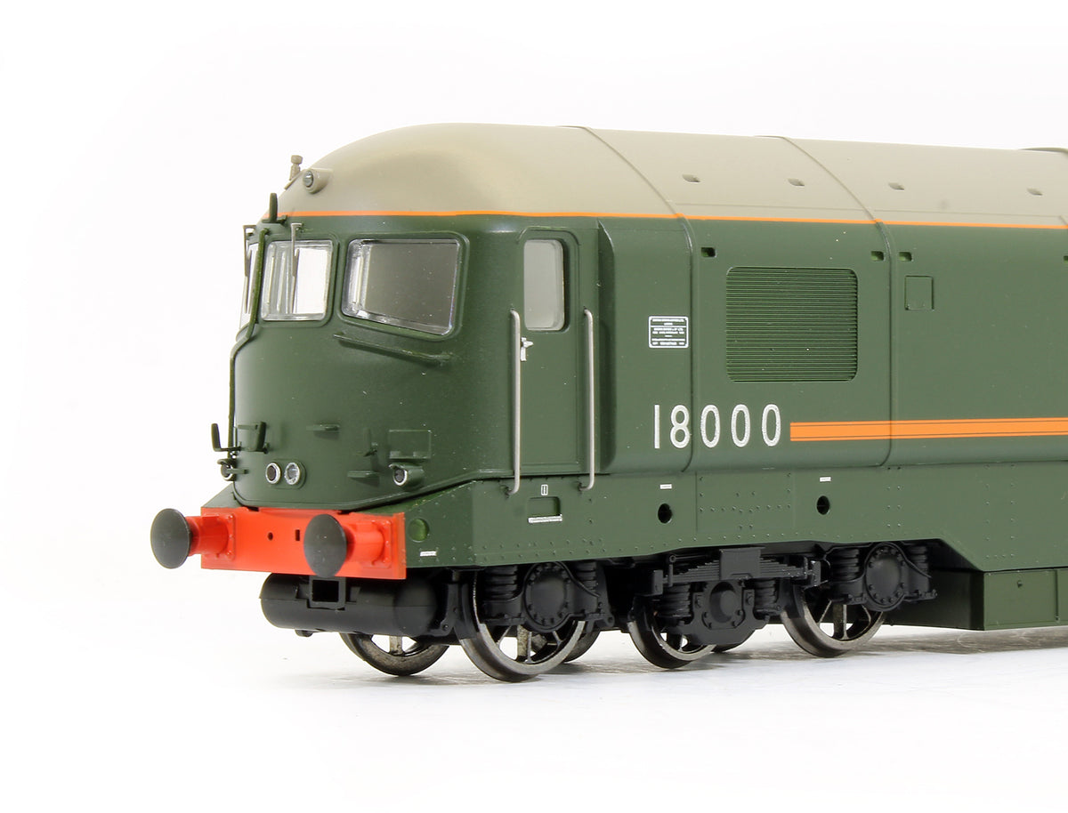 Pre-Owned BR Gas Turbine 18000 Class Locomotive BR Green Early Crest