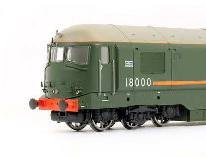 Pre-Owned BR Gas Turbine 18000 Class Locomotive BR Green Early Crest