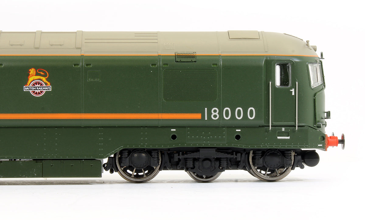 Pre-Owned BR Gas Turbine 18000 Class Locomotive BR Green Early Crest