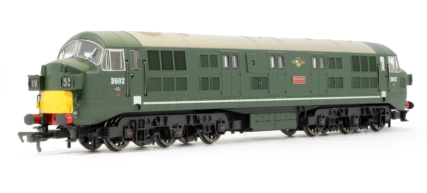 Pre-Owned K2602 D600 Warship D602 Bulldog BR Green Locomotive (Limited Edition) - DCC Fitted