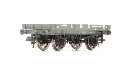 Pre-Owned 37-475 1 Plank Wagon LMS Grey No.209346