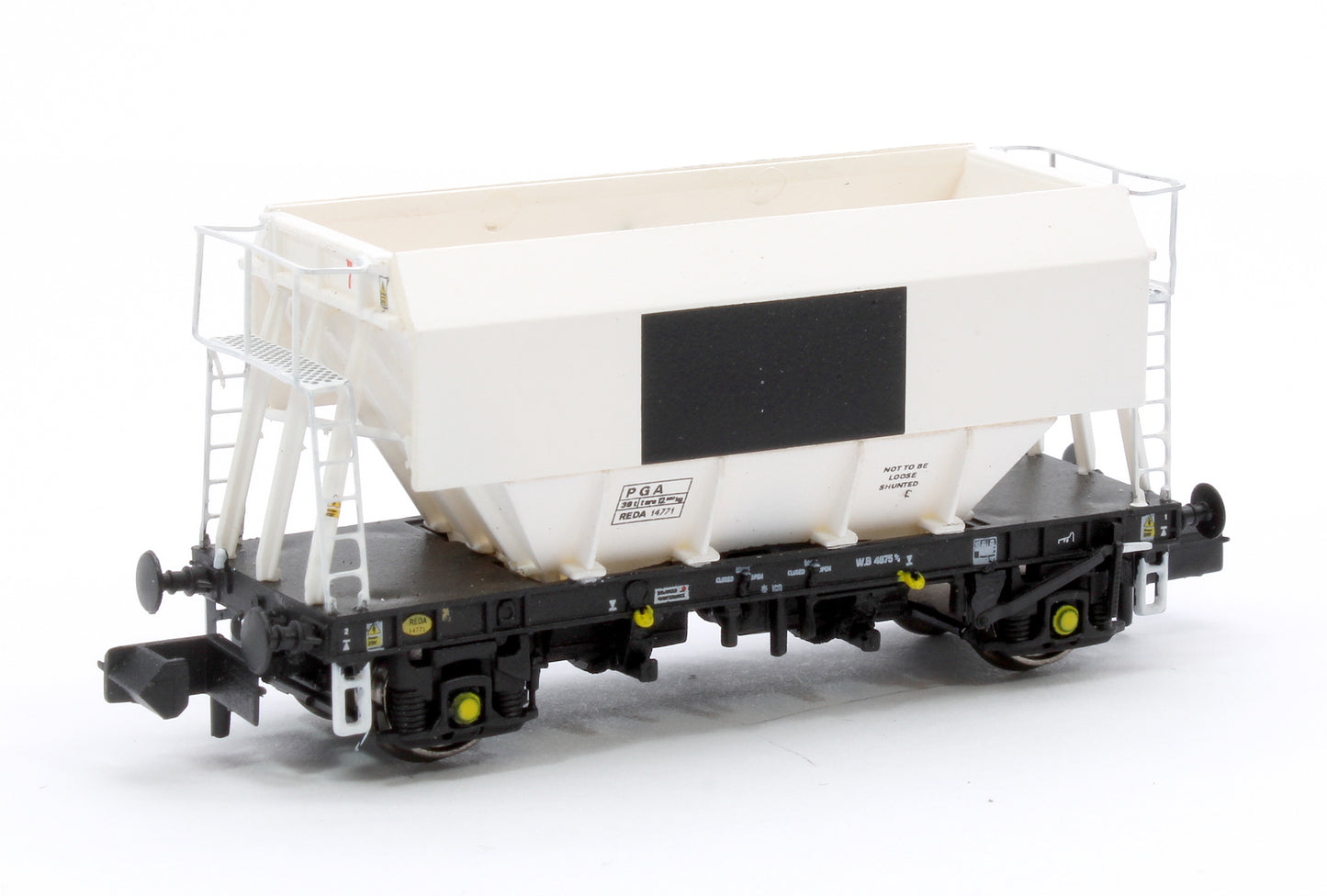 Set of 3 PGA 51T Hopper Wagons (White with Patch)