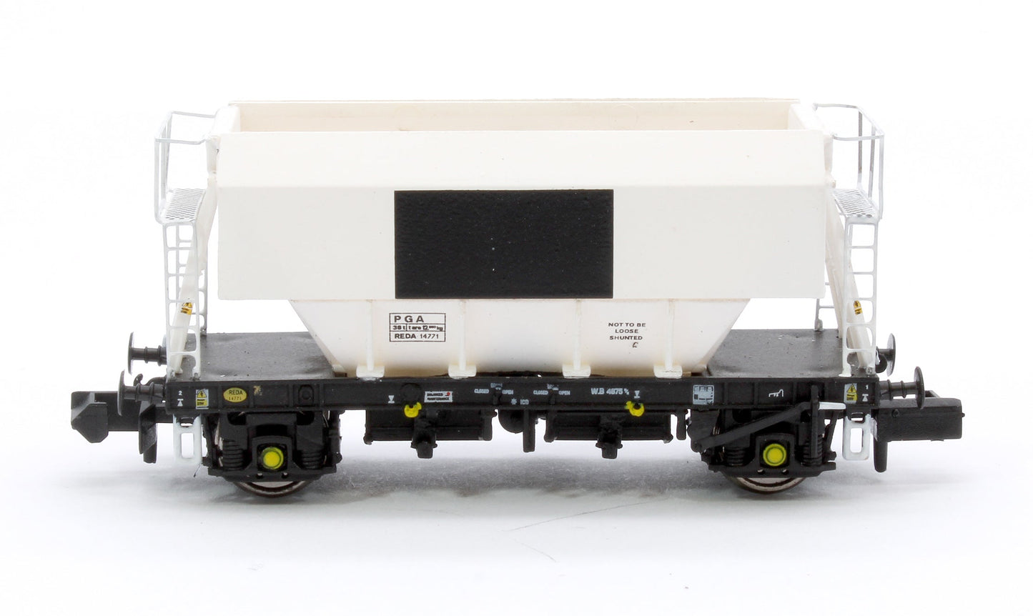 Pre-Owned CM PG012 N (WP) TP (A) Set of 3 PGA 51T Hopper Wagons (White with Patch)