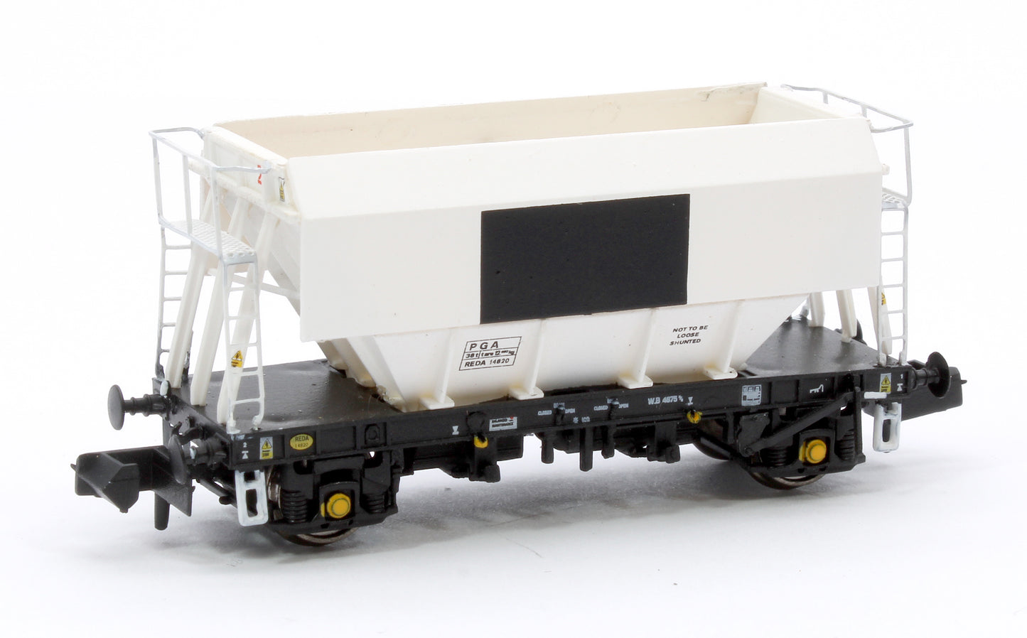 Set of 3 PGA 51T Hopper Wagons (White with Patch)