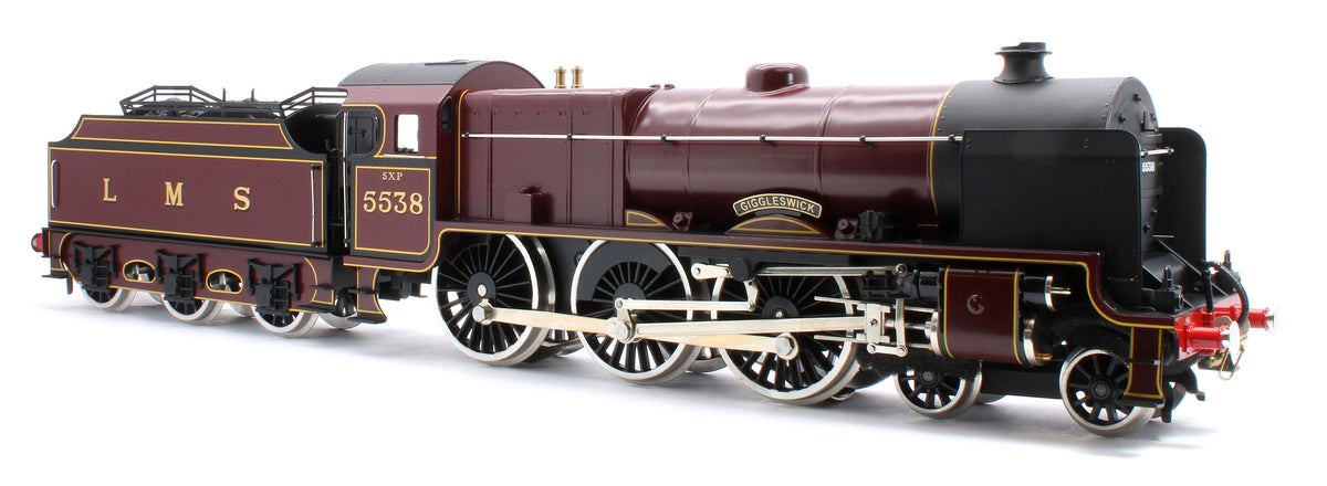 E/42-B1 Patriot Class "Giggleswick" 4-6-0 LMS Gloss Lined Maroon No. 5538 Steam Locomotive