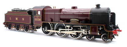 E/42-B1 Patriot Class "Giggleswick" 4-6-0 LMS Gloss Lined Maroon No. 5538 Steam Locomotive