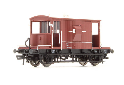 Pre-Owned 37-527 20 Ton Brake Van Fitted LNER Oxide '260922'
