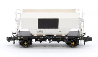 Set of 3 PGA 51T Hopper Wagons (White with Patch)