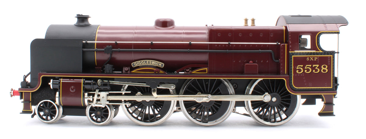 E/42-B1 Patriot Class "Giggleswick" 4-6-0 LMS Gloss Lined Maroon No. 5538 Steam Locomotive