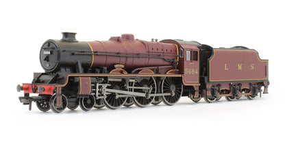 Pre-Owned Jubilee 5684 'Jutland' LMS Crimson 4000 Gallon Tender Steam Locomotive
