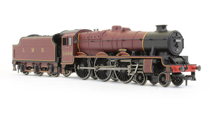 Pre-Owned Jubilee 5684 'Jutland' LMS Crimson 4000 Gallon Tender Steam Locomotive
