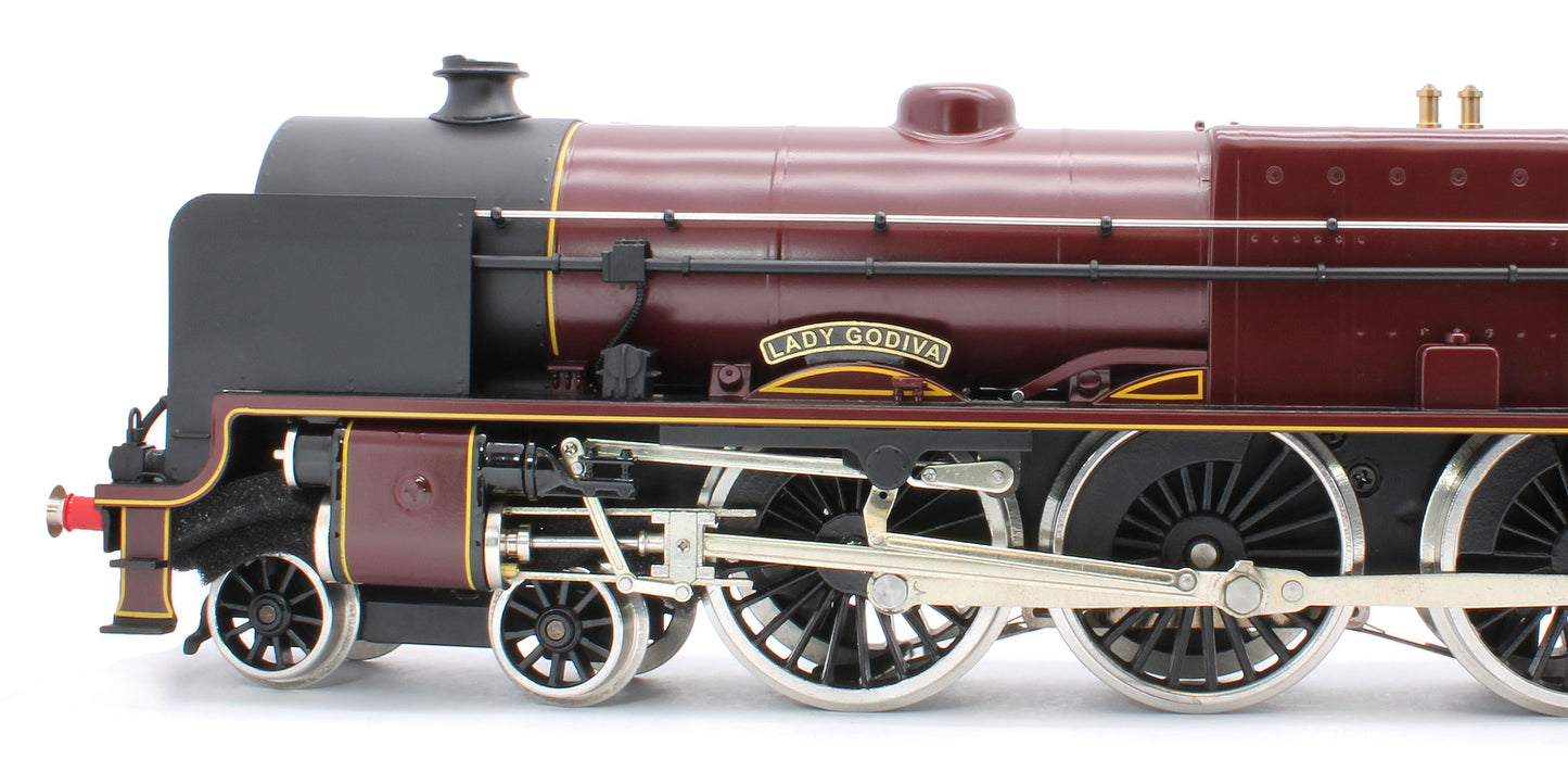 E/42-B1 Patriot Class "Lady Godiva" 4-6-0 LMS Gloss Lined Maroon No. 5519 Steam Locomotive