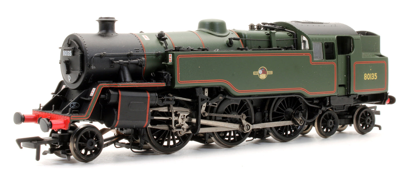 Pre-Owned 32-353 Class Standard 4MT 80135 BR Green Late Crest Steam Locomotive - DCC Fitted