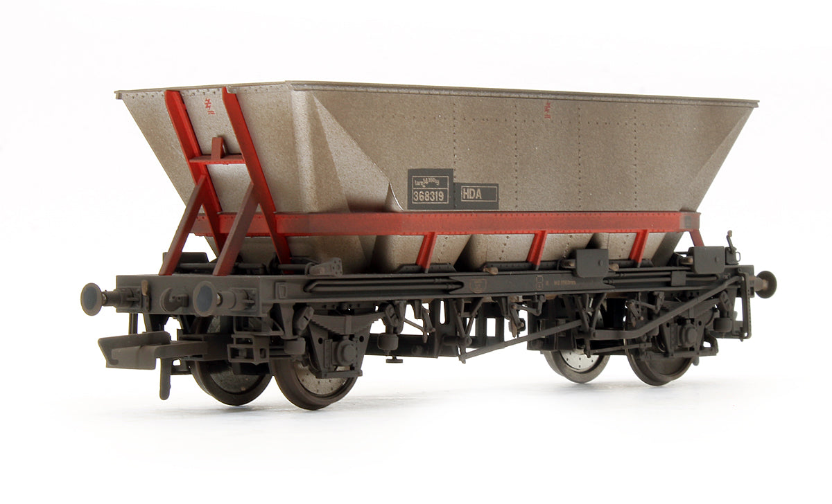 Pre-Owned Set of 3 HDA MGR Hopper Wagons - Railfreight Red - Pack 1 (Custom Weathered)