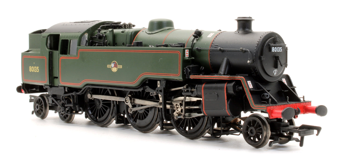 Pre-Owned 32-353 Class Standard 4MT 80135 BR Green Late Crest Steam Locomotive - DCC Fitted