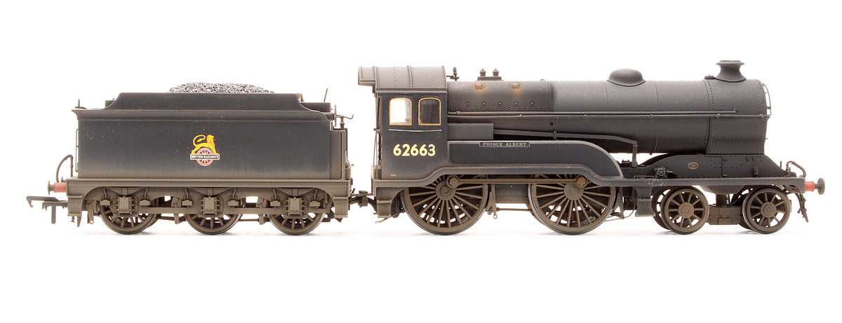 Pre-Owned Class D11 62663 'Prince Albert' BR Black Early Emblem Steam Locomotive - Custom Weathered