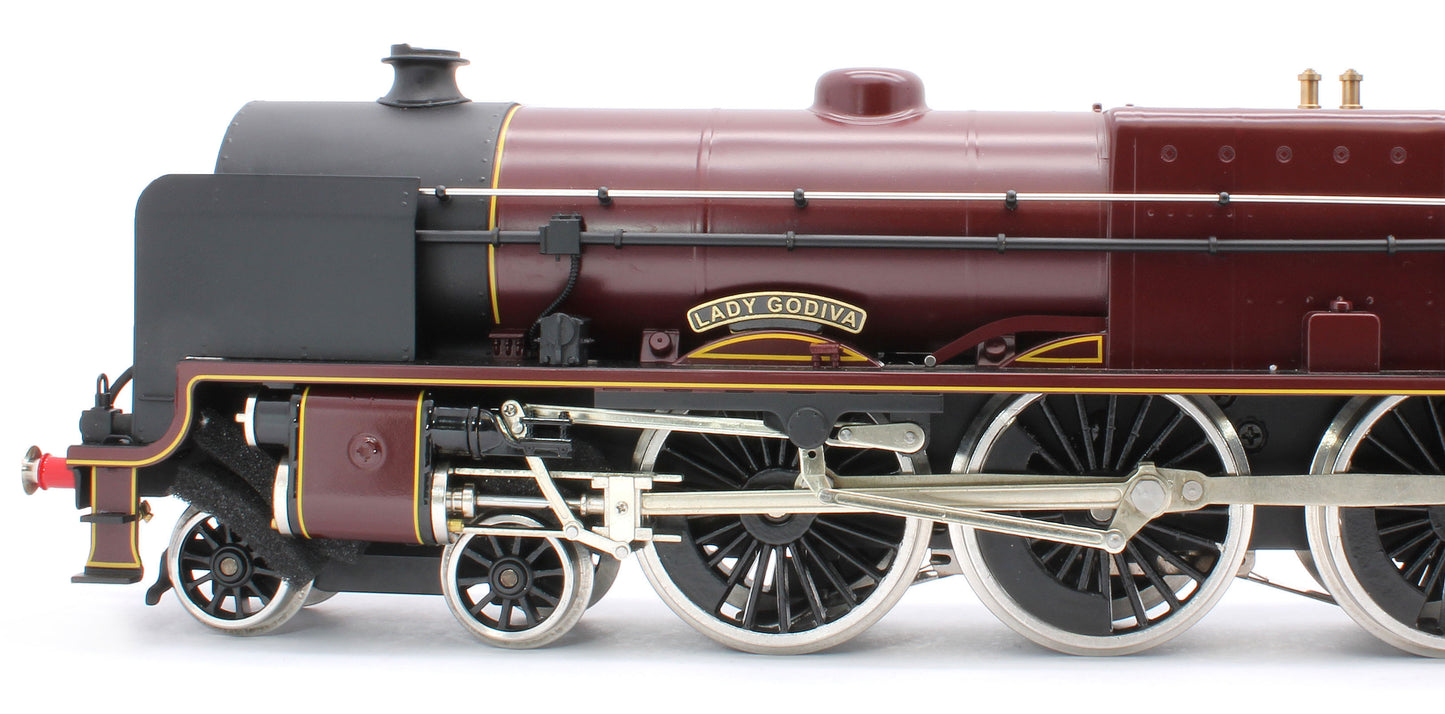 E/42-B1 Patriot Class "Lady Godiva" 4-6-0 LMS Gloss Lined Maroon No. 6008 Steam Locomotive