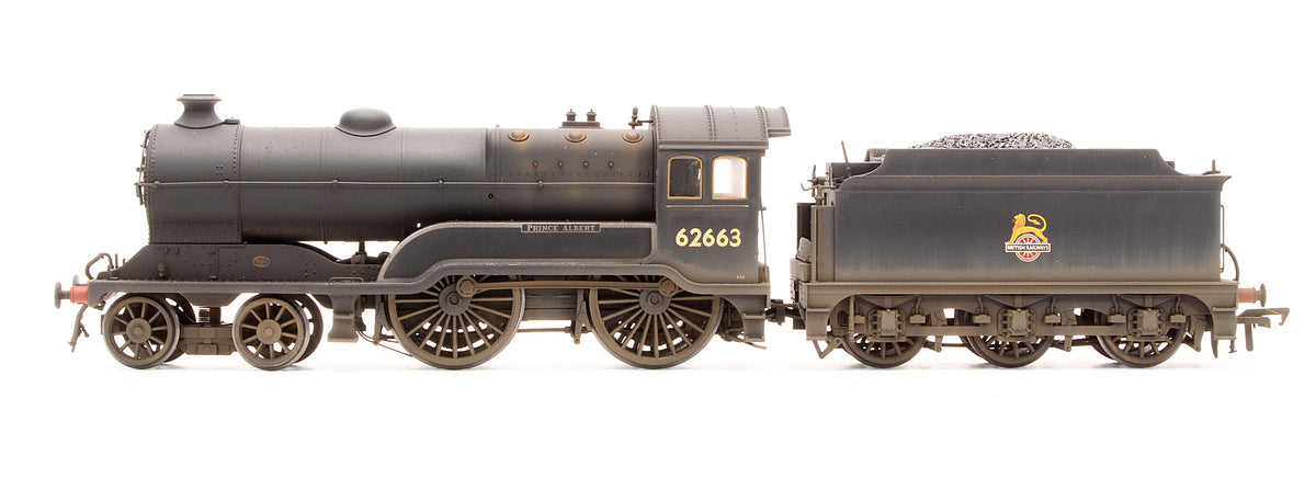 Pre-Owned Class D11 62663 'Prince Albert' BR Black Early Emblem Steam Locomotive - Custom Weathered