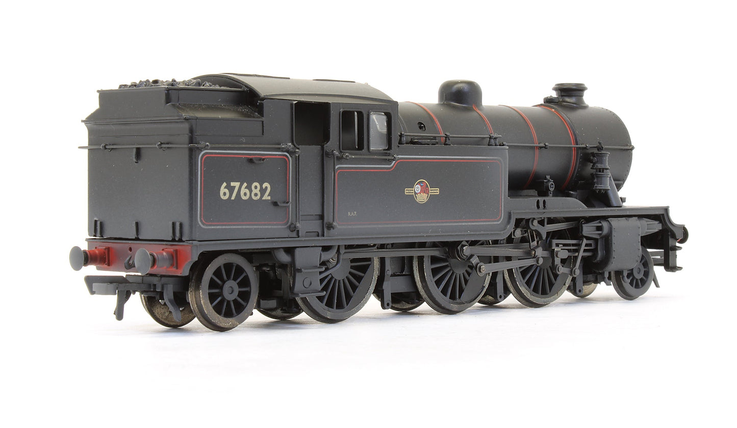 Pre-Owned 31-612 V3 Tank BR Lined Black Late Crest Hopper Bunker Westinghouse Pump Steam Locomotive - Weathered - DCC Fitted