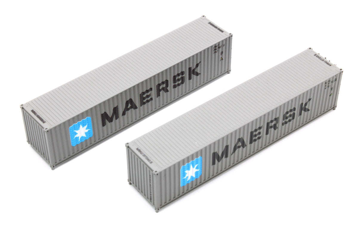Pre-Owned 40ft Container Set (2) MSKU/MRKU