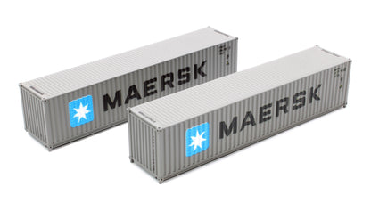 Pre-Owned 40ft Container Set (2) MSKU/MRKU