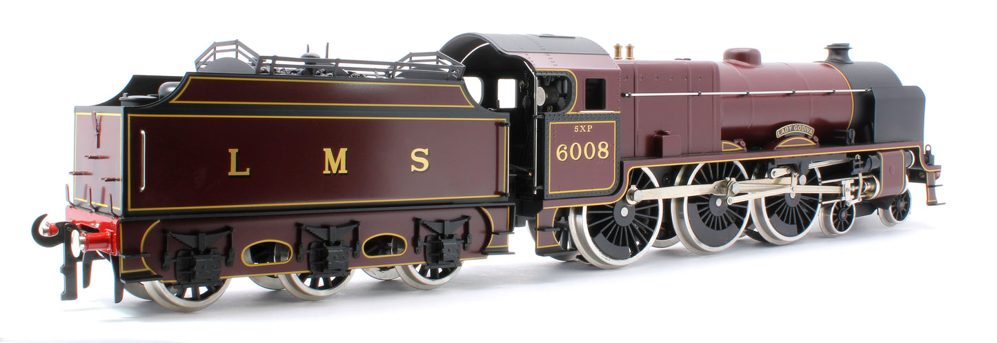 E/42-B1 Patriot Class "Lady Godiva" 4-6-0 LMS Gloss Lined Maroon No. 6008 Steam Locomotive
