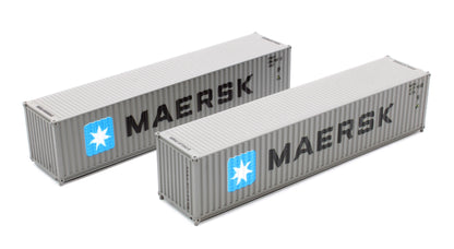 40ft Container Set (2) MSKU/MRKU