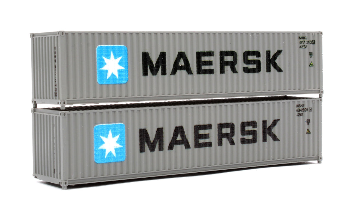 Pre-Owned 40ft Container Set (2) MSKU/MRKU