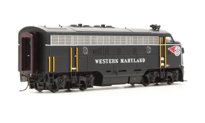 431 Pre-Owned EMD F7 Diesel Locomotive Western Maryland - Road #55 - With Sound