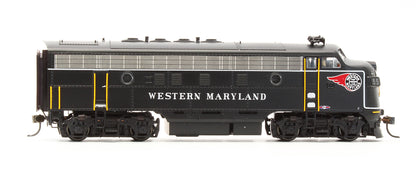 431 Pre-Owned EMD F7 Diesel Locomotive Western Maryland - Road #55 - With Sound