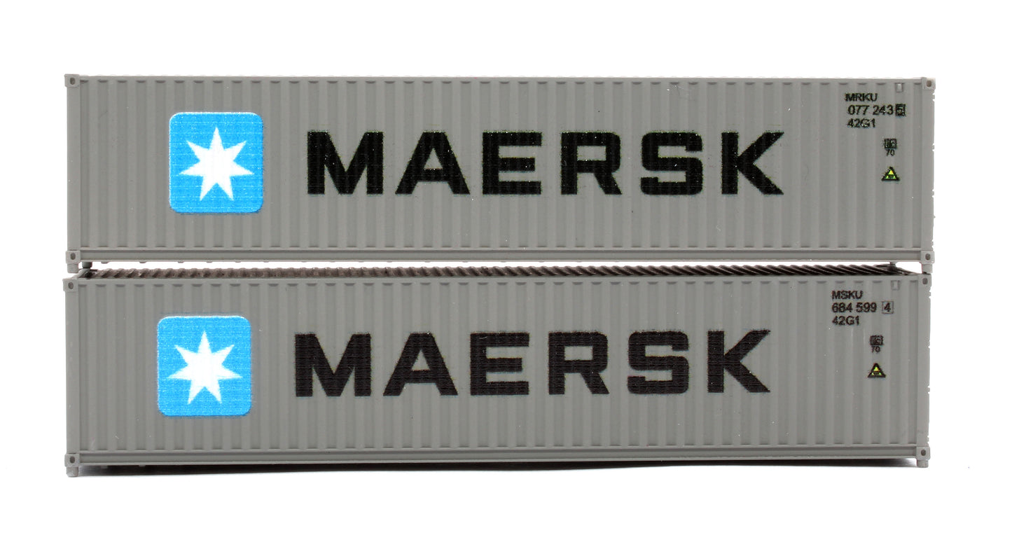 40ft Container Set (2) MSKU/MRKU