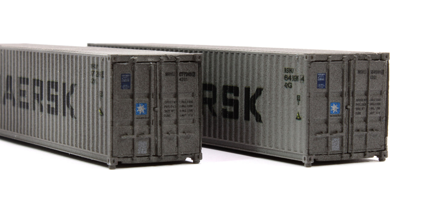 40ft Container Set (2) MSKU/MRKU - Weathered