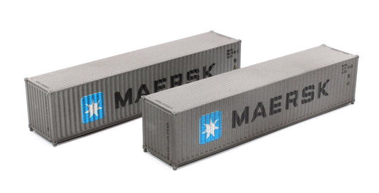 40ft Container Set (2) MSKU/MRKU - Weathered