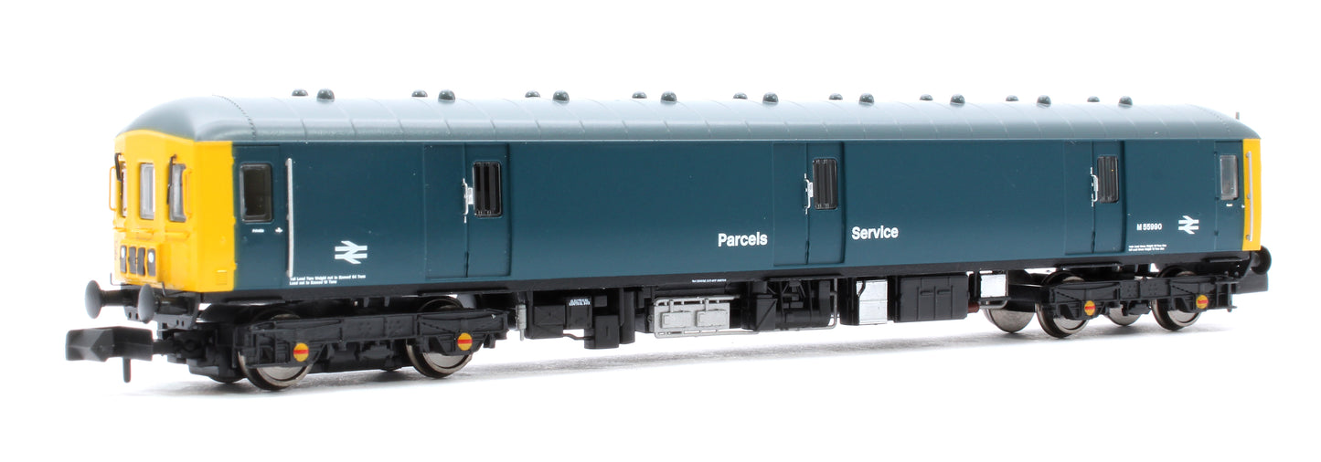 Class 128 M55990 Midland Region in BR blue livery with full yellow ends Diesel Locomotive