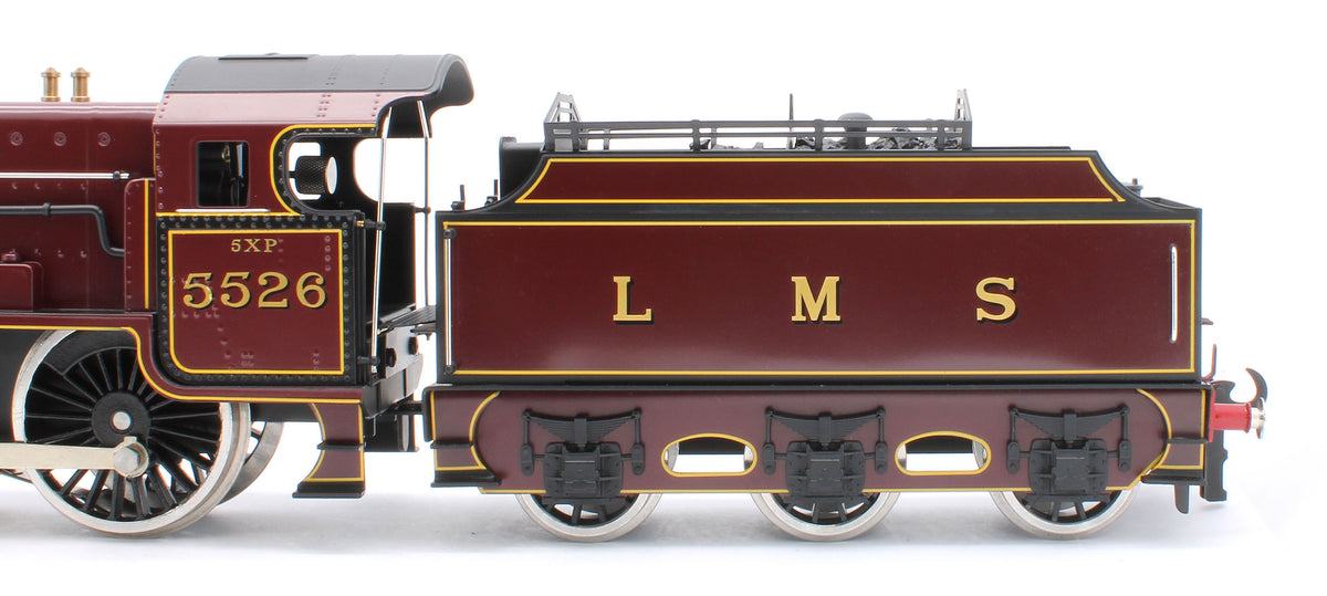 E/42-B1 Patriot Class "Morecambe & Heyshaw" 4-6-0 LMS Gloss Lined Maroon No. 5526 Steam Locomotive