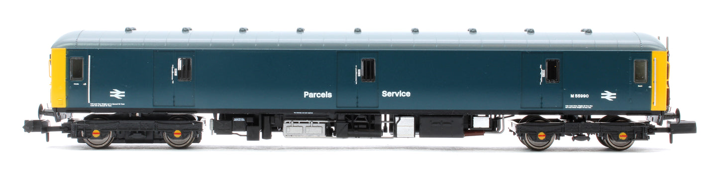 Class 128 M55990 Midland Region in BR blue livery with full yellow ends Diesel Locomotive