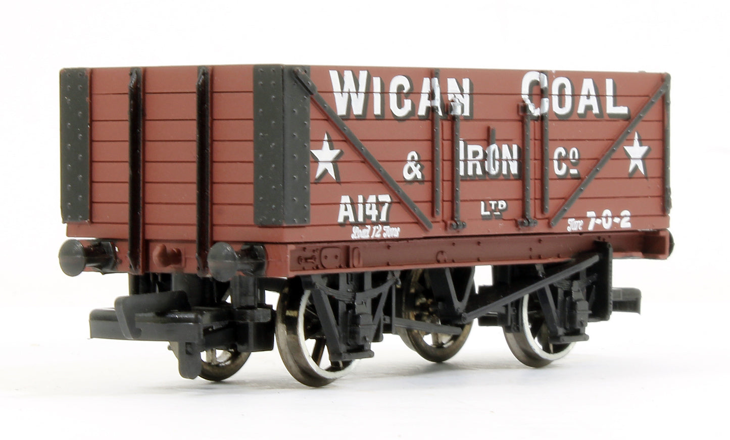 Pre-Owned Coal Trader Classics Set Of 3 (North West) 7 Plank Wagons