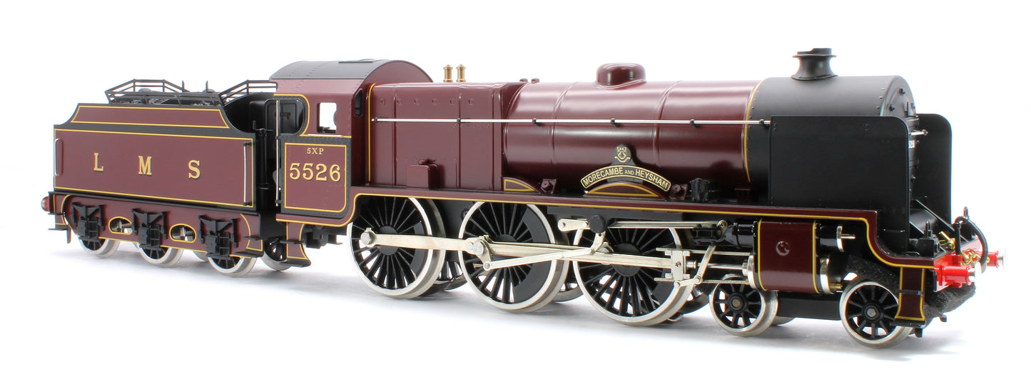 E/42-B1 Patriot Class "Morecambe & Heyshaw" 4-6-0 LMS Gloss Lined Maroon No. 5526 Steam Locomotive