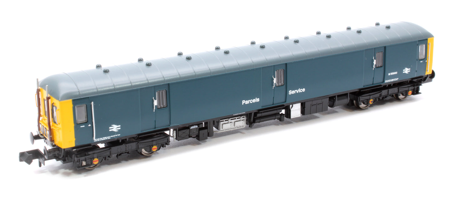 Class 128 M55990 Midland Region in BR blue livery with full yellow ends Diesel Locomotive