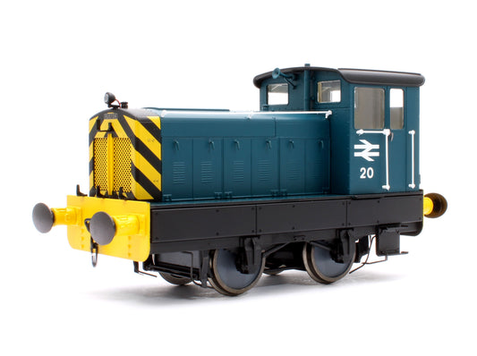 Pre-Owned ACC2862-DCC Ruston And Hornsby 88DS 408493/1957 British Rail No. 20 BR Rail Blue Diesel Shunter - DCC Sound Fitted