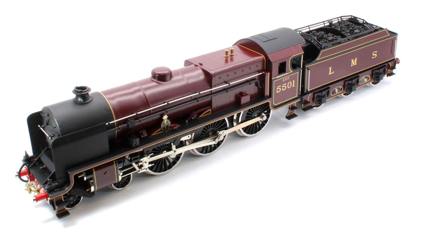 E/42-B1 Patriot Class "ST Dunstons" 4-6-0 LMS Gloss Lined Maroon No. 5501 Steam Locomotive