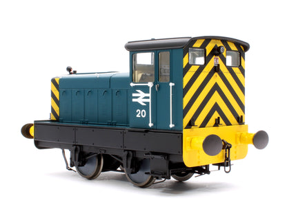 Pre-Owned ACC2862-DCC Ruston And Hornsby 88DS 408493/1957 British Rail No. 20 BR Rail Blue Diesel Shunter - DCC Sound Fitted