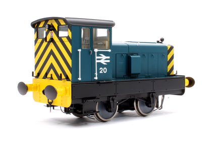 Pre-Owned ACC2862-DCC Ruston And Hornsby 88DS 408493/1957 British Rail No. 20 BR Rail Blue Diesel Shunter - DCC Sound Fitted